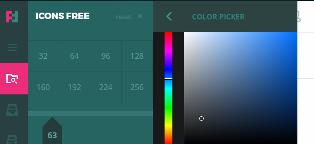 Changing your icon's colors.