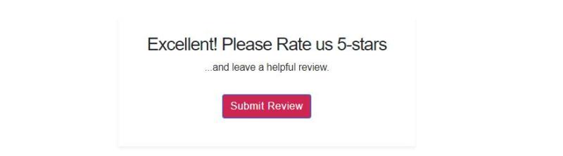 A prompt to leave a review.