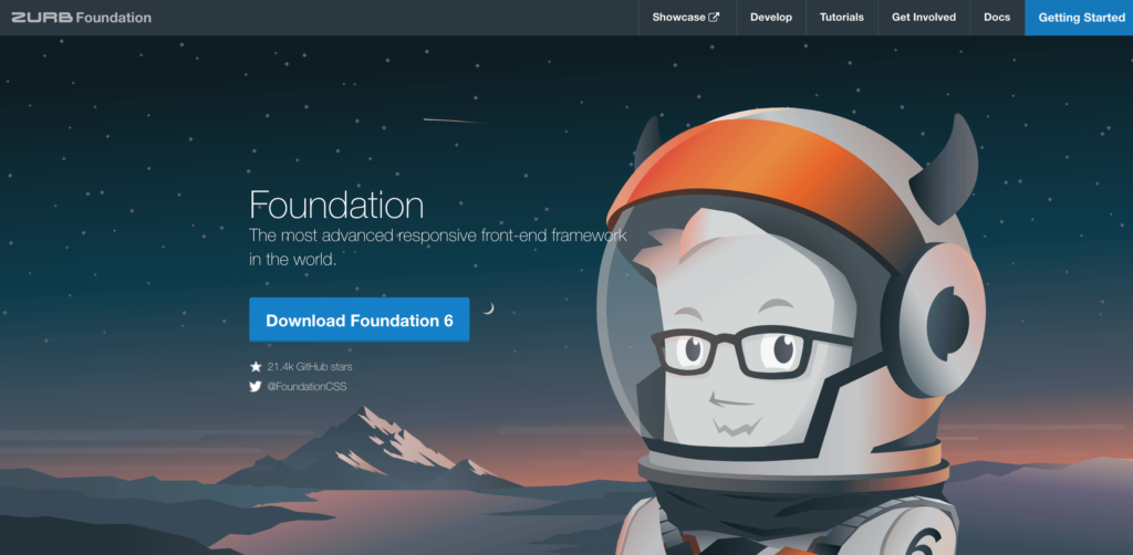 The Foundation CSS framework.