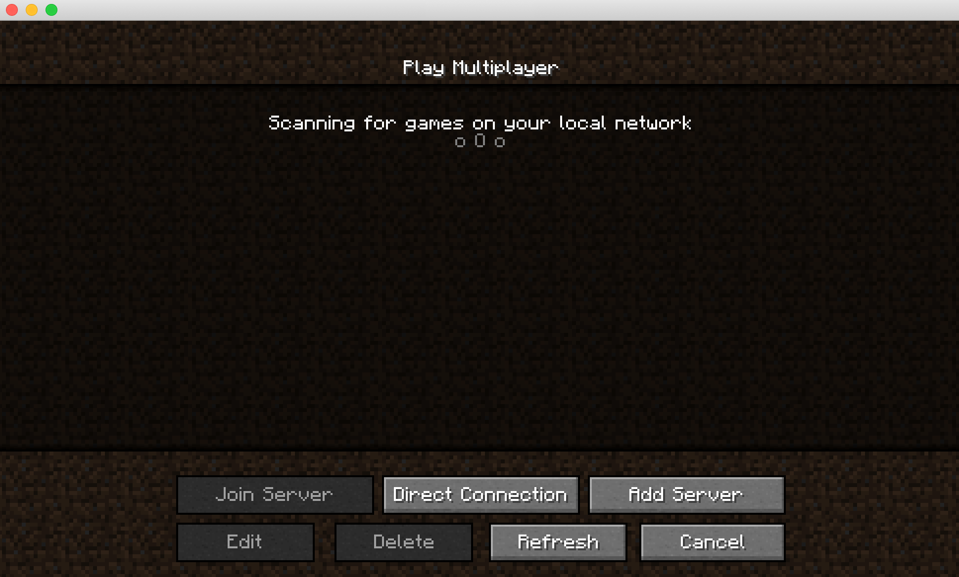 How to connect to a Minecraft server.