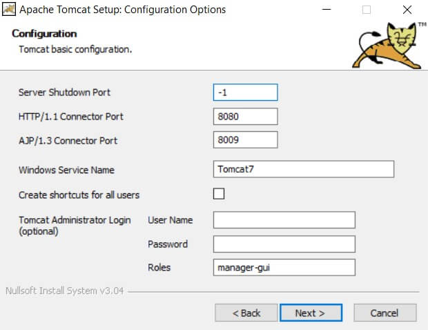 apache tomcat 7.0.53