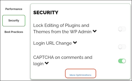 A2 Optimized WP - Security - More Optimizations