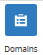 Domains icon from Cloudflare toolbar.