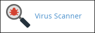 cPanel - Advanced - Virus Scanner icon