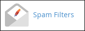 How to stop unwanted e mail using Spam Filters kb cpanel 78 email spam filters icon
