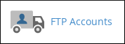 How to manage FTP accounts in cPanel kb cpanel 78 files ftp accounts icon