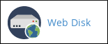 cPanel - Files - Web Disk icon