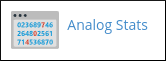 cPanel - Metrics - Analog Stats icon
