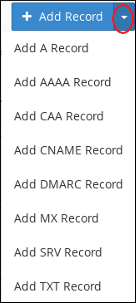 DNS Zone Editori kasutamine cPanelis kb cpanel domains zone editor add record