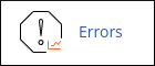 cPanel - Metrics - Errors icon
