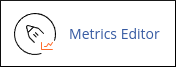 cPanel - Metrics - Metrics Editor icon