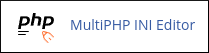 cPanel - Software - MultiPHP INI Editor icon