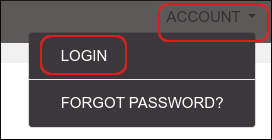 Customer Portal - Account Login