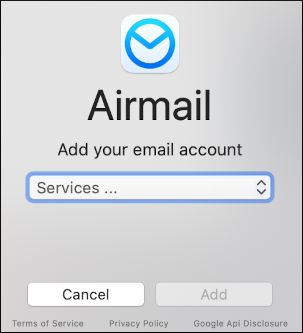 Airmail - Select services