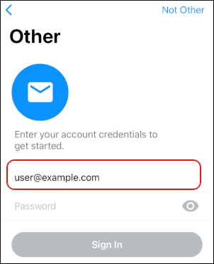 Edison Mail - Add an account - Email Address