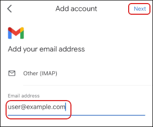 Gmail - Email address