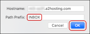 macOS - Mail - IMAP prefix