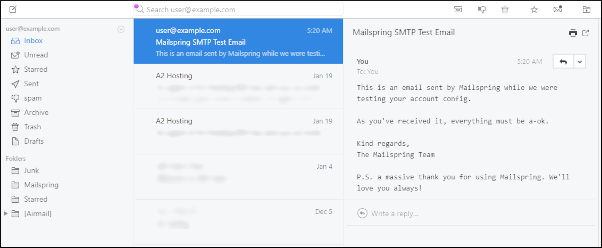 Mailspring - Inbox