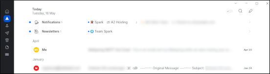 Spark Mail - Inbox