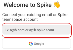 Spike - Android - Welcome to Spike