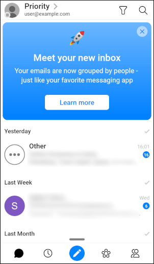 Spike - Android - Inbox