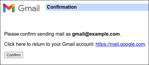 Gmail - Verification confirmation