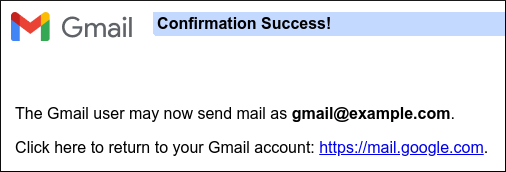 Gmail - Confirmation message
