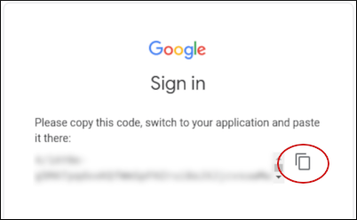 Google Drive - Verification step 2