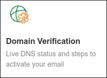 Customer Portal - Domain Verification icon
