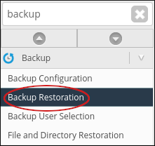 WHM - Backup Restoration